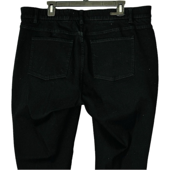 Soft Surroundings The Ultimate High Rise Slim Skinny Stretch Jeans Black Size 1X - Picture 9 of 11